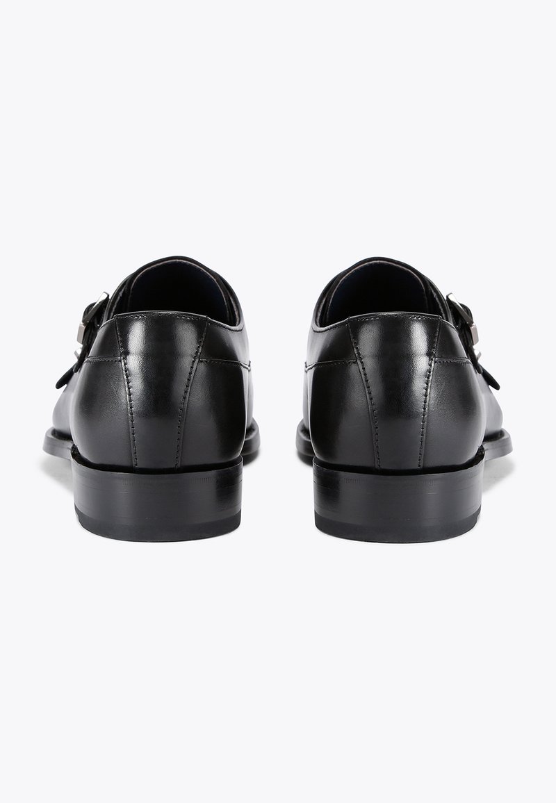 Kurt Geiger Sloane Slip On Loafers - BLACK SLOANE MULE Black Slip On Fluff Mule by KURT GEIGER LONDON main image 4