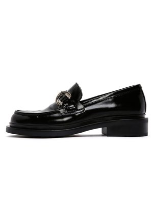 CHAIN LOAFERS.. - Instappers - black