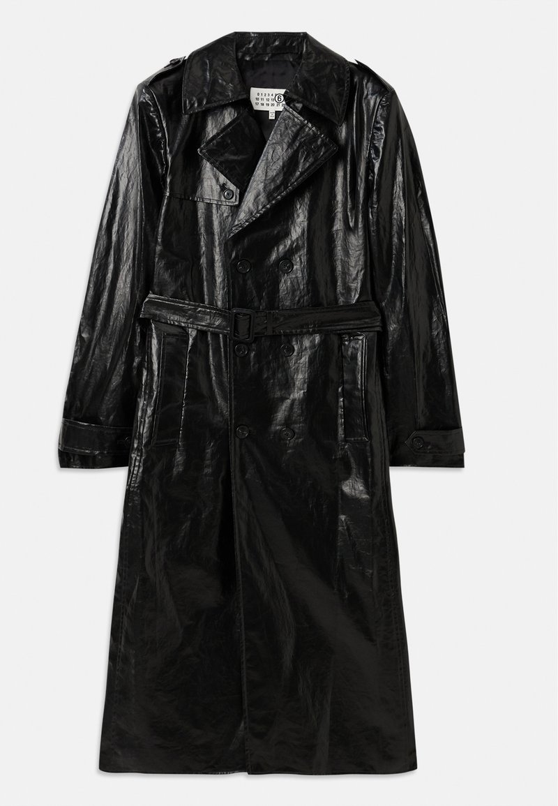 MM6 Maison Margiela Trenchcoat zwart MM6 Maison Margiela Trenchcoat zwart