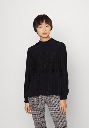 Pieces Petite PCKAMILLA - Μπλούζα - black