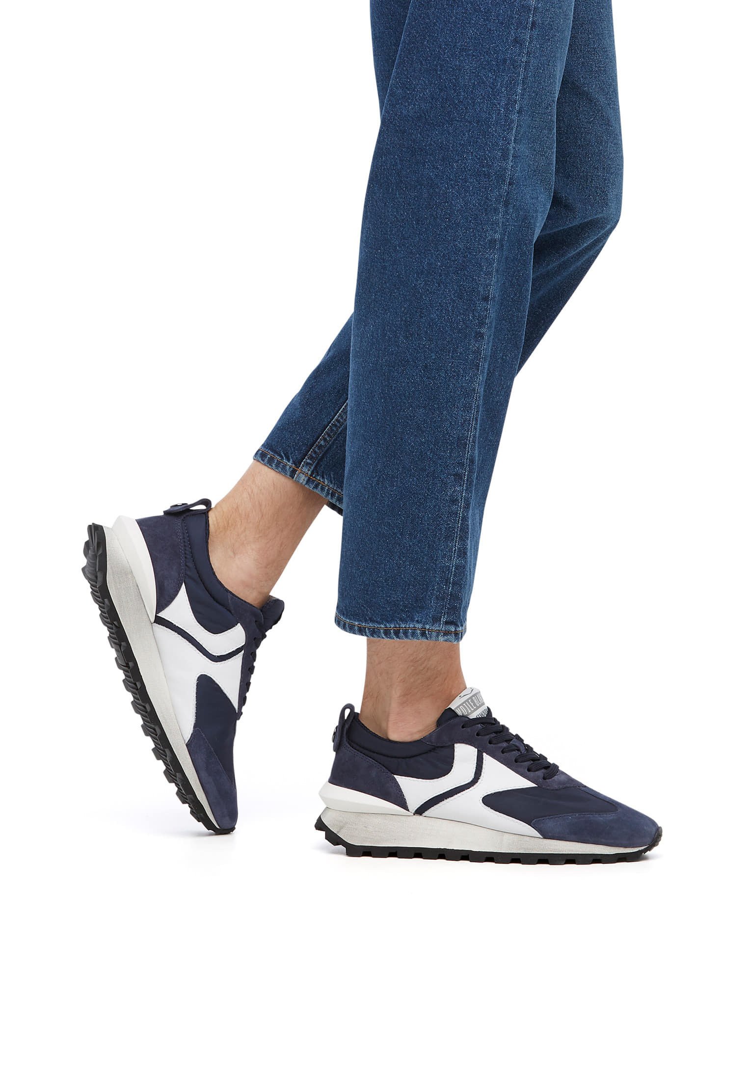voile blanche sneaker blau