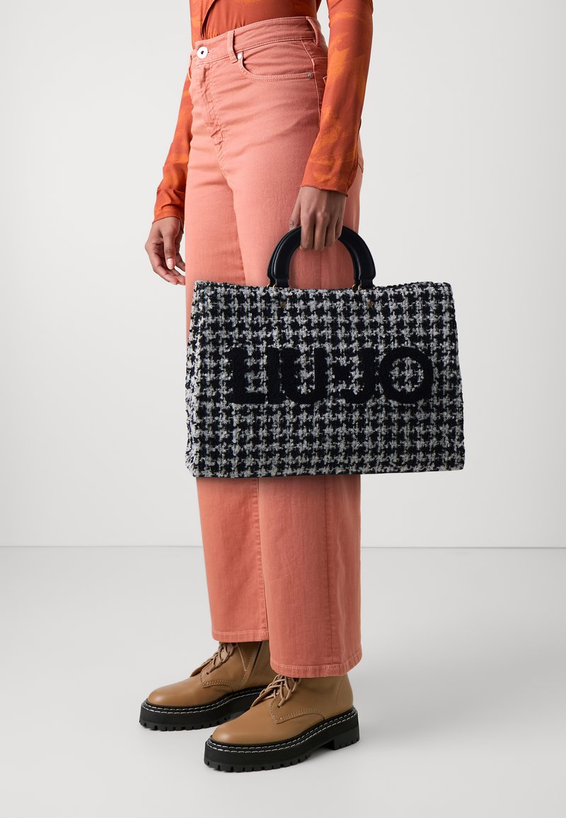 LIU JO - TOTE - Kandekott - pied de poule, Suurenda
