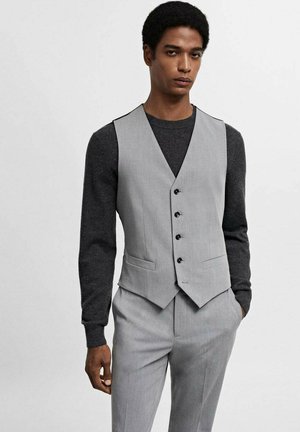 Mango Gilet elegante - grey