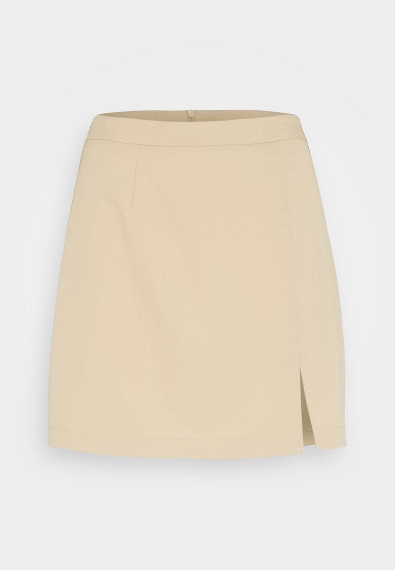 Pieces Minirok beige Pieces Minirok beige