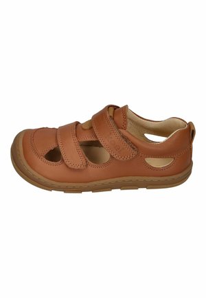 koel, KOEL EXTRAWEITE BAREFOOT KINDER SNEAKERS KATO W II COGNAC UNISEX - Walking sandals - cognac
