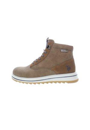 VIKING - Snörstövletter - beige