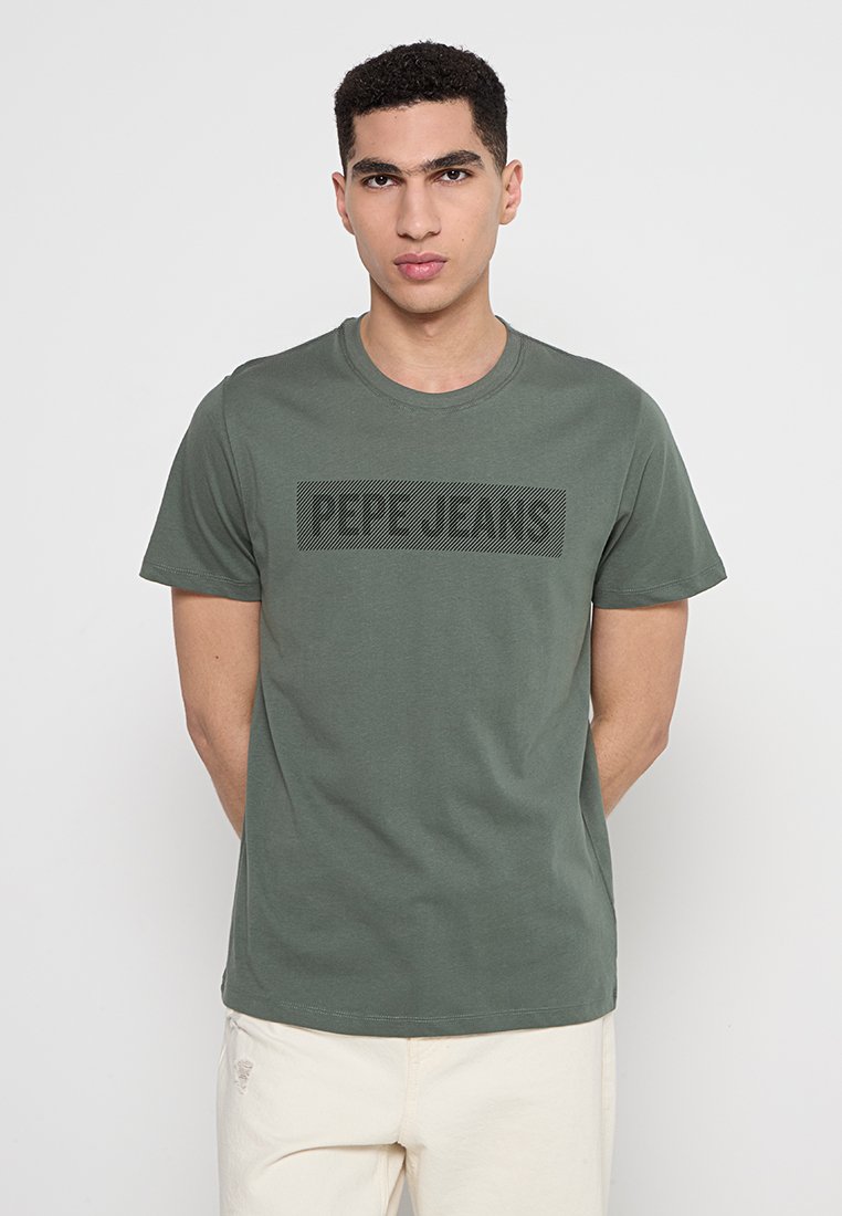 Pepe Jeans T-shirt print groen