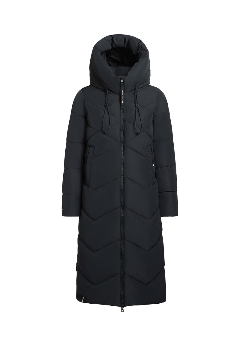khujo Wintermantel donkerblauw