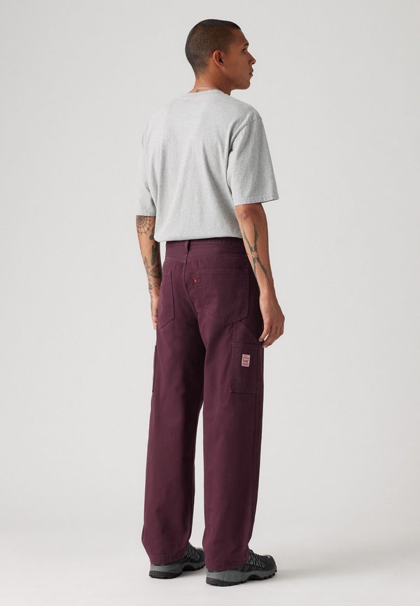 568™ LOOSE STRAIGHT CARPENTER - Carpenter Jeans - deep burgundy4