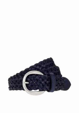 MIT SCHLIESSE IN POLIERTEM - Gevlochten riem - nachtblau