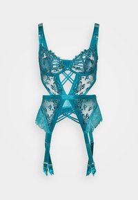 Ann Summers MIRAGE BASQUE - Corset - teal/mottled teal - Zalando.co.uk