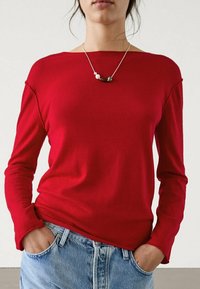 Massimo Dutti Strickpullover - red