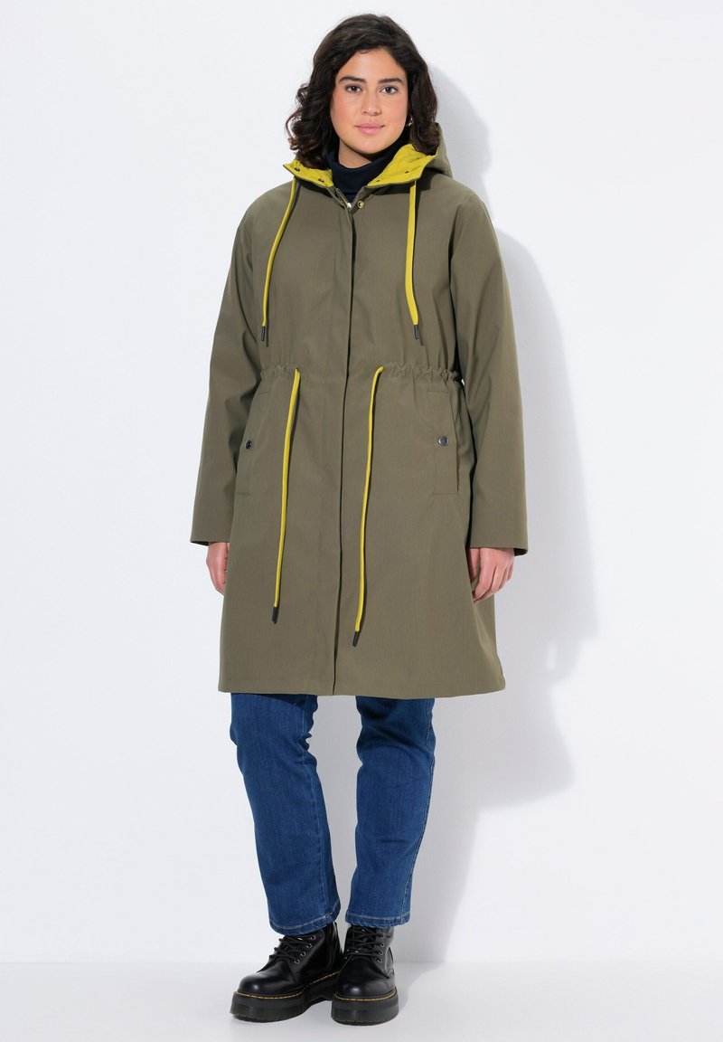 Ulla Popken HYPRAR 3-IN-1 FUNCTIONAL - Parka - moss green