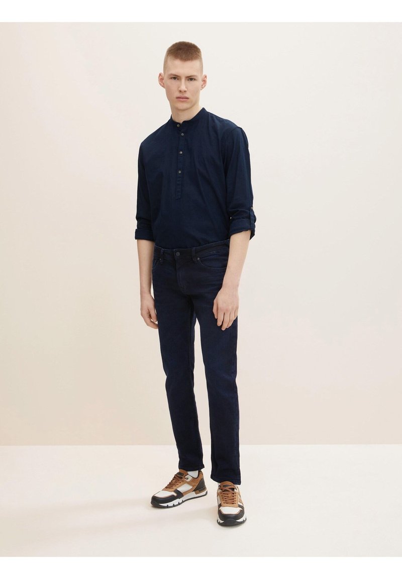 TOM TAILOR DENIM - SLIM PIERS BLUE BLACK - Slim fit jeans - blue/black denim, Enlarge