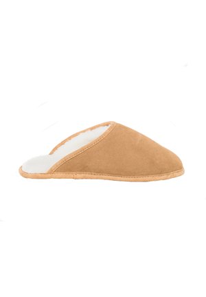 Slippers - tabacco