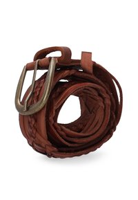 VENEZIA Pletený pásek - bronze