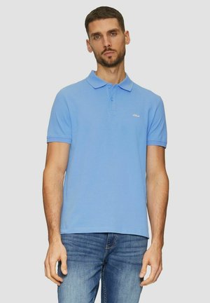 BASIC  KNOPFLEISTE KRAGEN 1 STÜCK - Polo shirt - blau