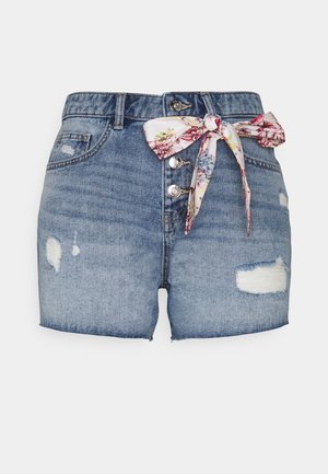 Short en jean - light-blue denim