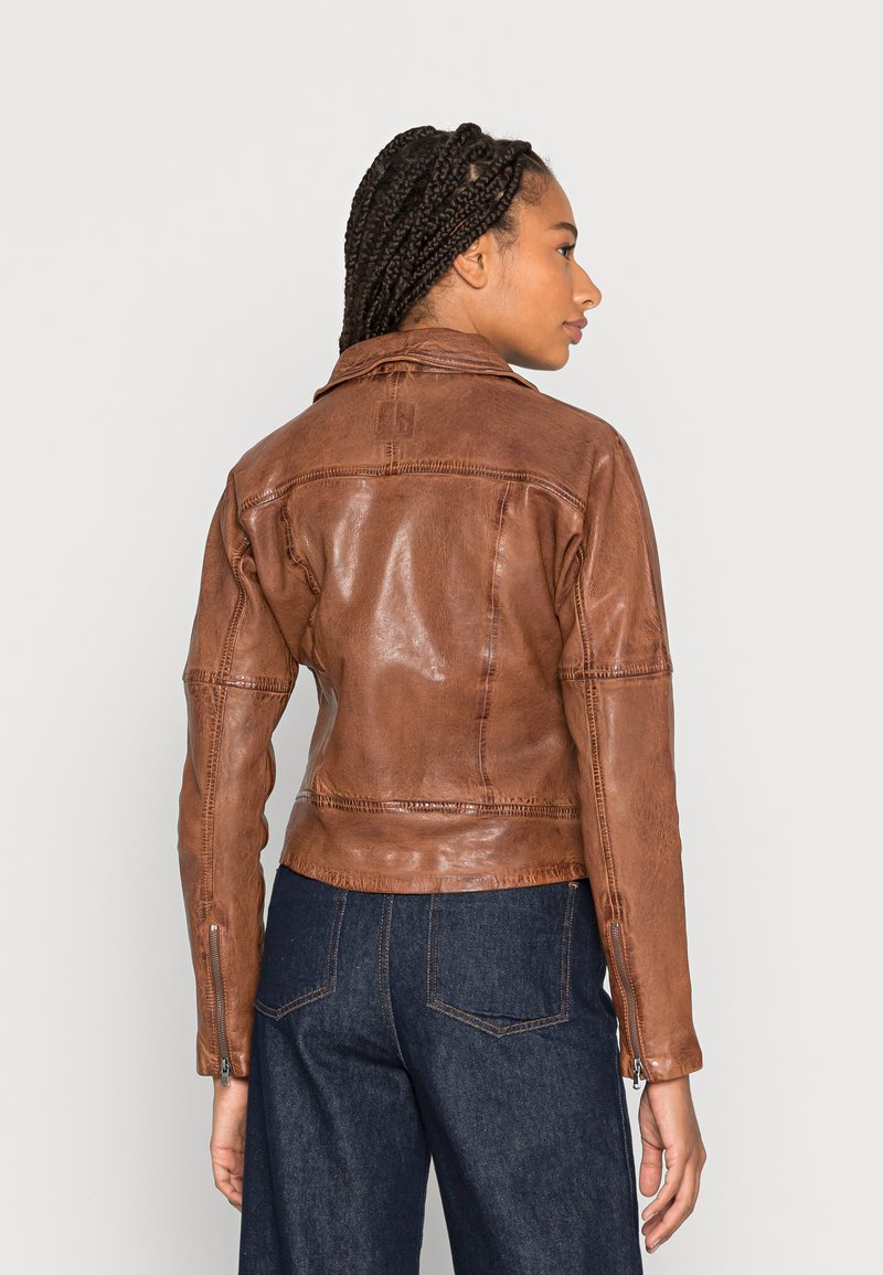 Damen Leichte Jacken | Freaky Nation LIEKE Lederjacke cognac - CY43495 Damen Leichte Jacken | Freaky Nation LIEKE Lederjacke cognac - CY43495