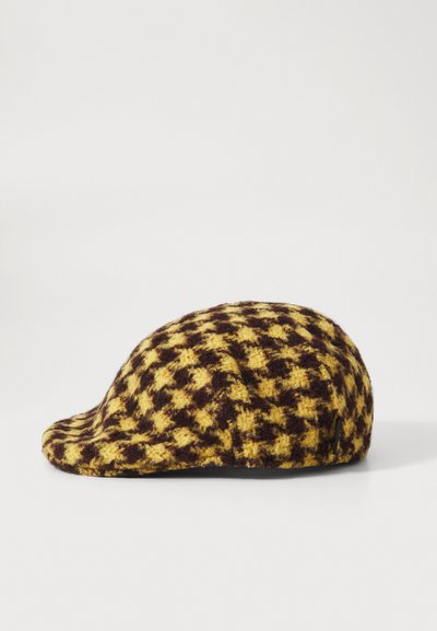 Borsalino BERRETTO PIATTO SFODERATO LOGO BANDIERINA - Gorro - yellow