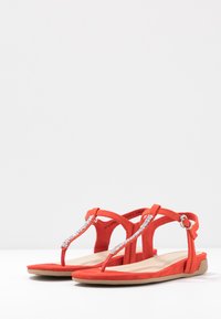 Marco Tozzi T-bar sandals - burned orange