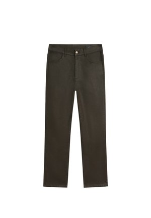 Massimo Dutti, Straight leg jeans - dark brown