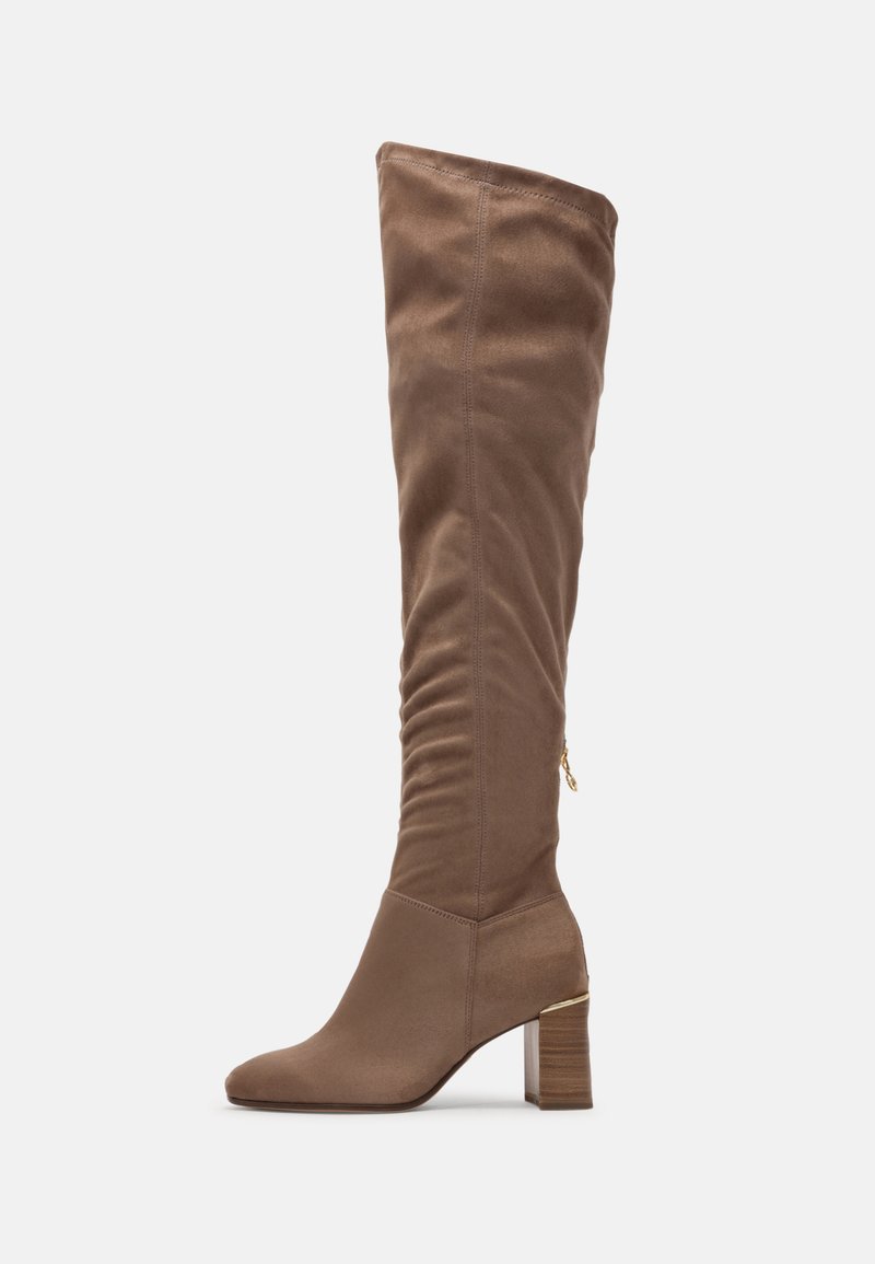 Damen Sneaker | Tamaris Overknees antelope/taupe - UZ93266 Damen Sneaker | Tamaris Overknees antelope/taupe - UZ93266