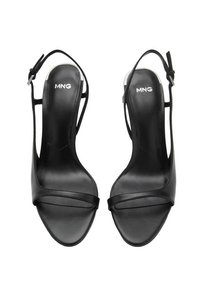 Mango Sandali con tacco - black