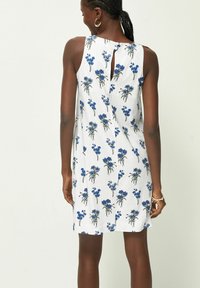 Next Freizeitkleid - white blue