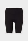 ESSENTIAL STUDIO MID RISE CYCLING SHORTS - Leggings - black