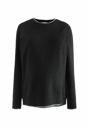 REGULAR FIT - MATERNITY NURSING - Striktrøje - black