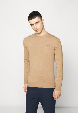 ESSENTIALS CREWNECK - Jumper - camel melange