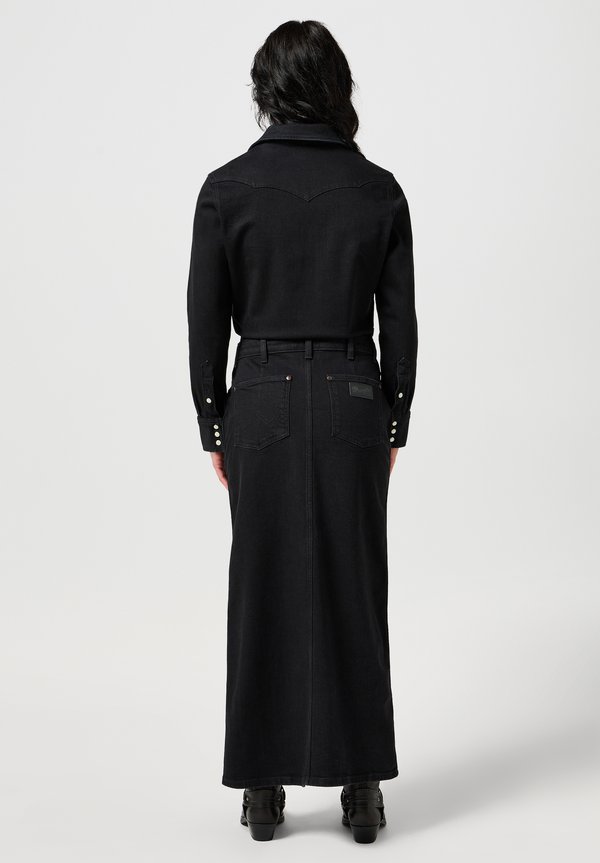 DENIM MATCH UP DRESS - Denim dress4