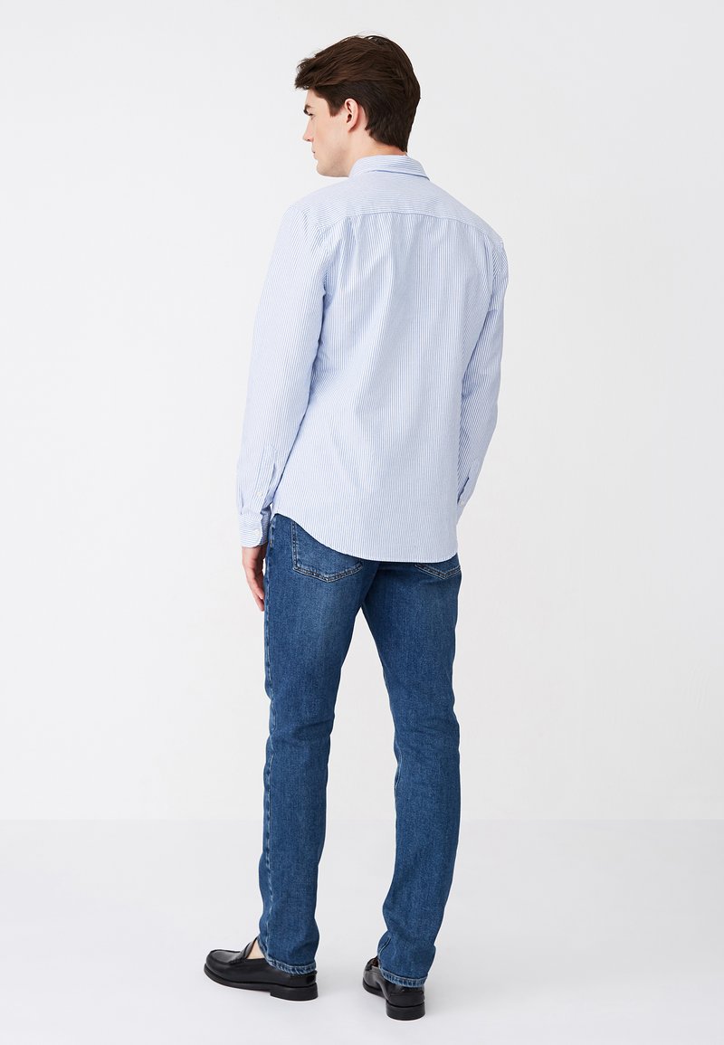 Herren Freizeithemden | Lexington KYLE OXFORD Hemd blue/white stripe/light-blue denim - NV88532 Herren Freizeithemden | Lexington KYLE OXFORD Hemd blue/white stripe/light-blue denim - NV88532