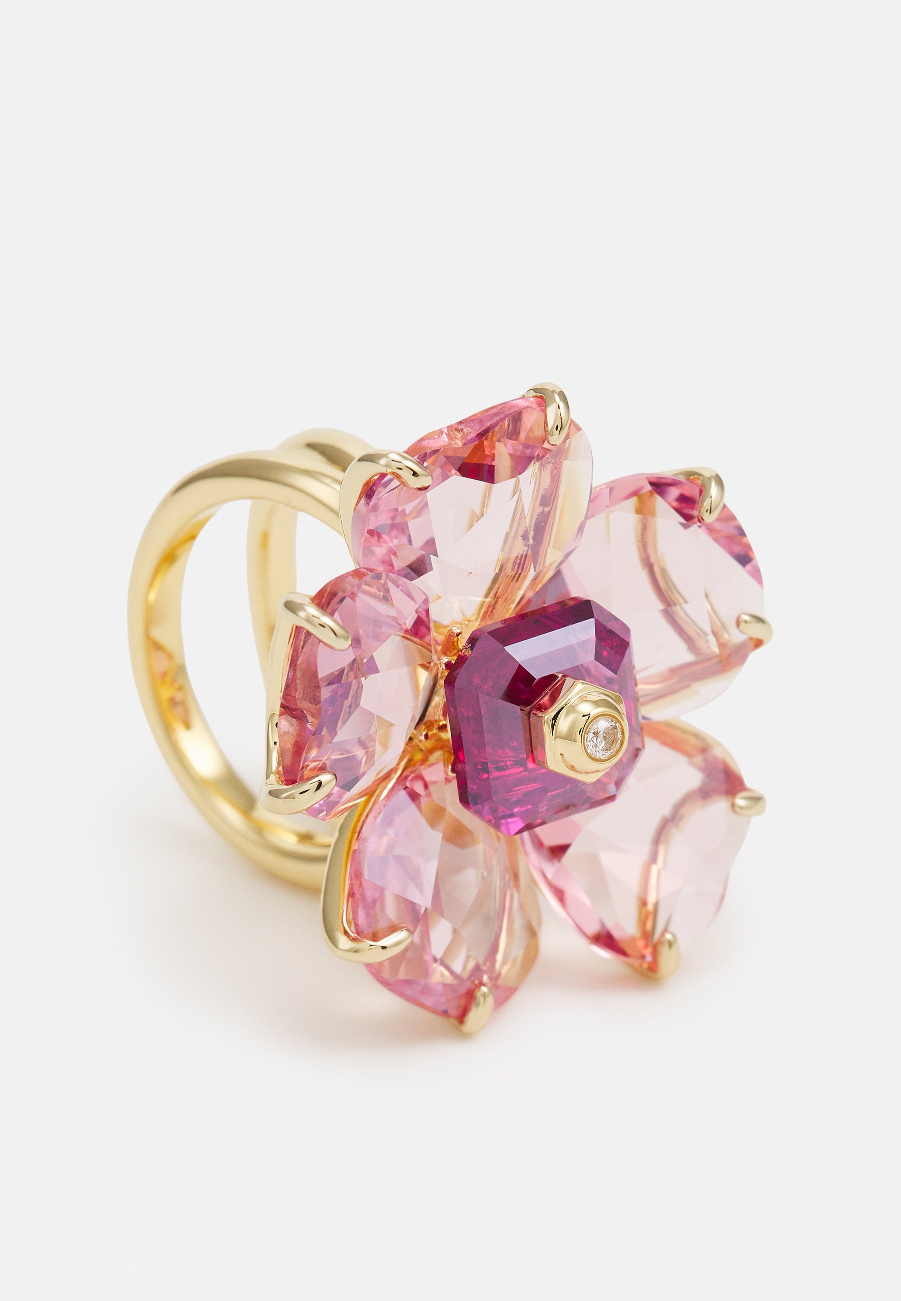 Swarovski IDYLLIA COCKTAIL FLOWER - Ring - gold-coloured - Zalando