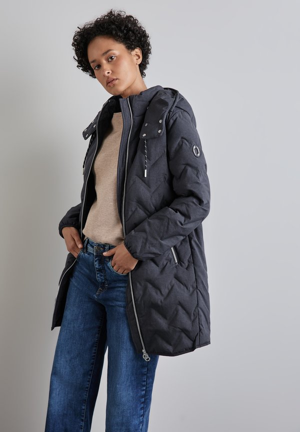 Winterjacke - Wintermantel - blau