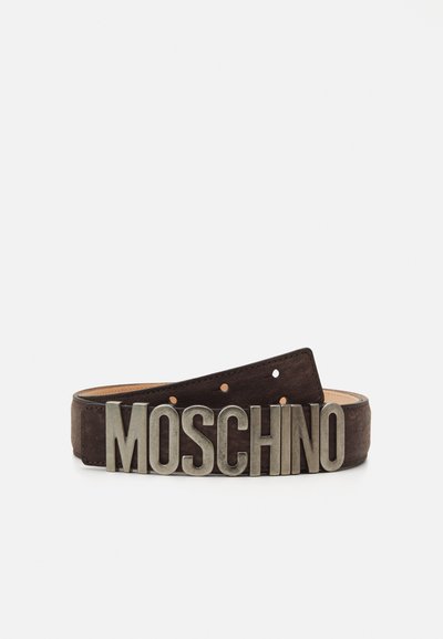 MOSCHINO CINTURA UNISEX - Ceinture - fantasia marrone