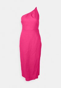 NA-KD ONE SLEEVE BACK DETAILED DRESS - Vestido de cocktail / Vestido de festa - pink