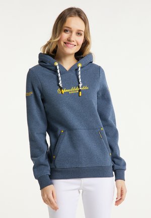 SCHMUDDELWEDDA YASANNA - Sweat à capuche - marine melange