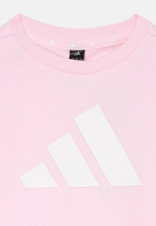 adidas BLOCK BABY SET - Chándal - clear pink/white — photo 4