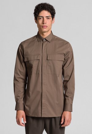 BURTON - Shirt - deep taupe