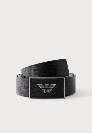 Emporio Armani PLATE - Ζώνη - black