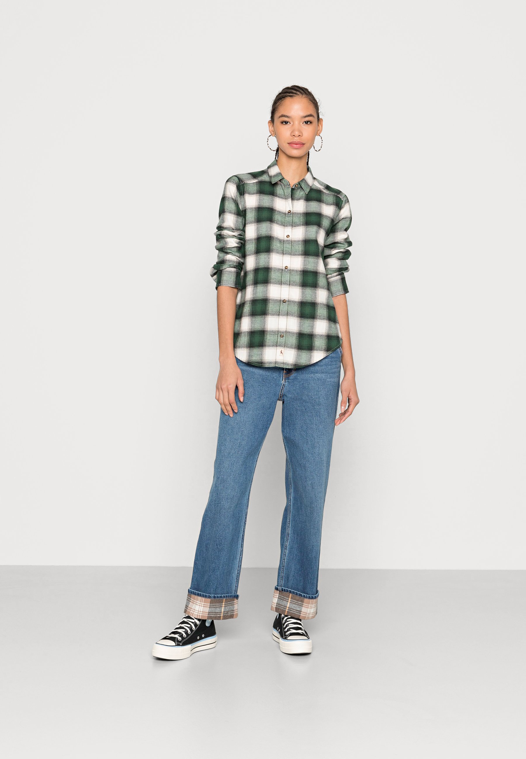 Hollister Co. CYBER DROP - Camicia - pine green/verde - Zalando