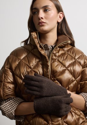 Stefanel, GLOVES. - Gloves - dark brown