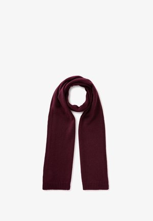 United Colors of Benetton, PLAIN KNIT SCARF WITH RIBBED EDGES 100% ... - Bufanda - violet