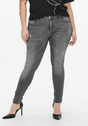 CARLUCCA - Vaqueros pitillo - grey denim