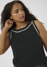 Kaffe Curve Top - black deep
