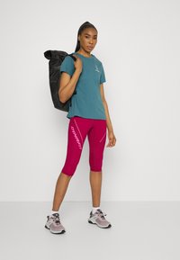 Dynafit ALPINE 2 3/4 TIGHTS - Calças desportivas 3/4 - beet red