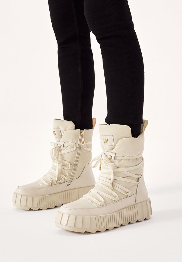 DAGE - Plateaustiefelette - beige