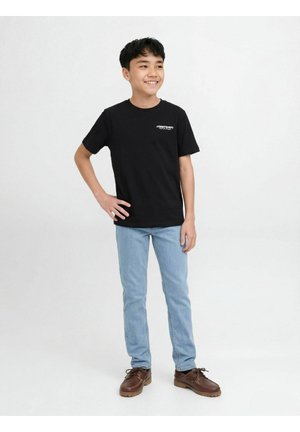 JJ Rebel, REGULAR FIT JEANS JREBNOAH JJCRAFT AT 761 NOOS JNR REGULAR FIT JEANS - Straight leg jeans - blue denim